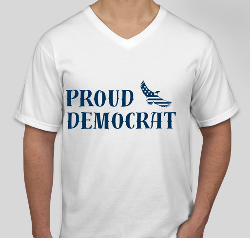 PROUD Democrats of "South County" Fundraiser - unisex shirt design - front