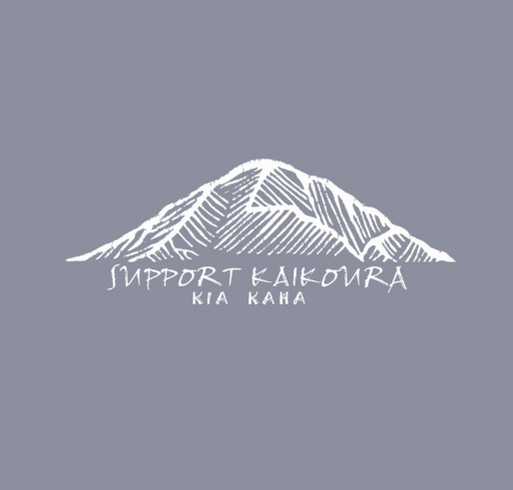 Support Kaikoura, New Zealand shirt design - zoomed