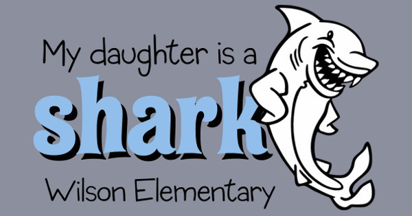 Zoomed in Design Idea Number 48349: My Daughter is a Shark