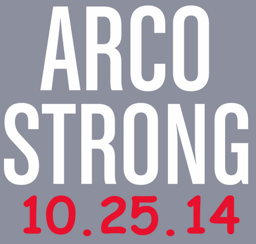ARCO Strong shirt design - zoomed