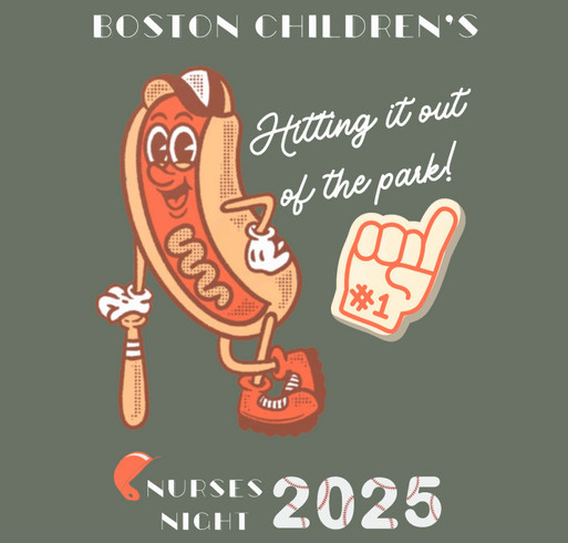 Boston Childrens Nurses Night Gear! shirt design - zoomed