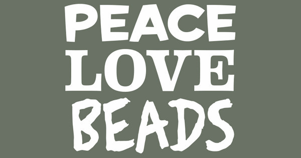 Zoomed in Design Idea Number 50169: Peace Love Beads