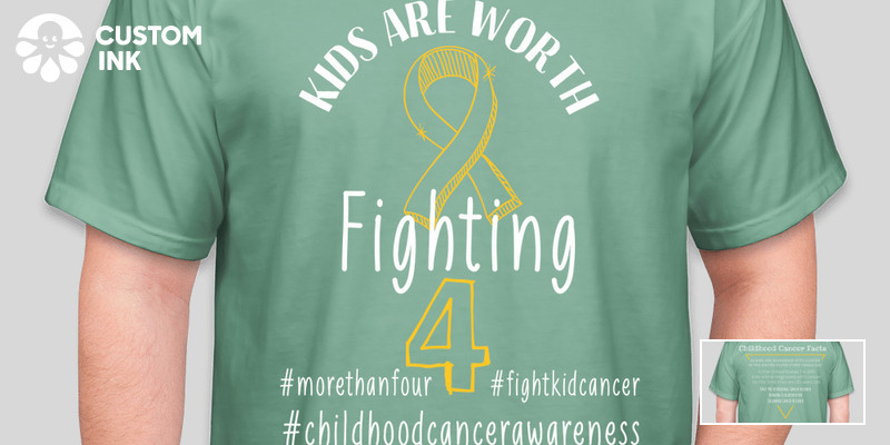 More than 4 Childhood Cancer Awareness Fundraiser Custom