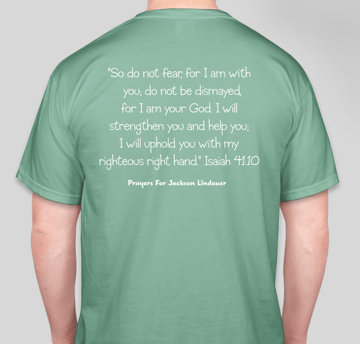 Prayers For Jackson Fundraiser - unisex shirt design - back