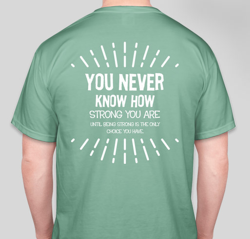 Harper's Hope for Cystic Fibrosis Foundation Fundraiser - unisex shirt design - back