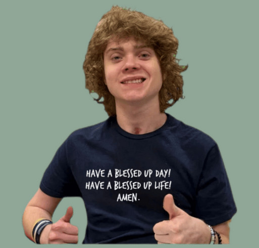 Blessed Up 1 shirt design - zoomed