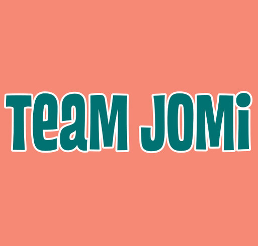 Team JoMi shirt design - zoomed