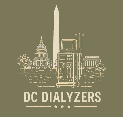 DC Dialyzers - Race for Every Child 5K 2026 Fundraiser shirt design - zoomed