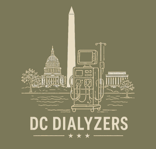 DC Dialyzers - Race for Every Child 5K 2026 Fundraiser shirt design - zoomed