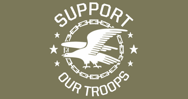 Zoomed in Design Idea Number 41549: Support our Troops