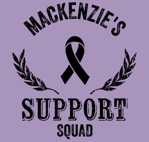 Mackenzie's Melanoma Support Shirts shirt design - zoomed