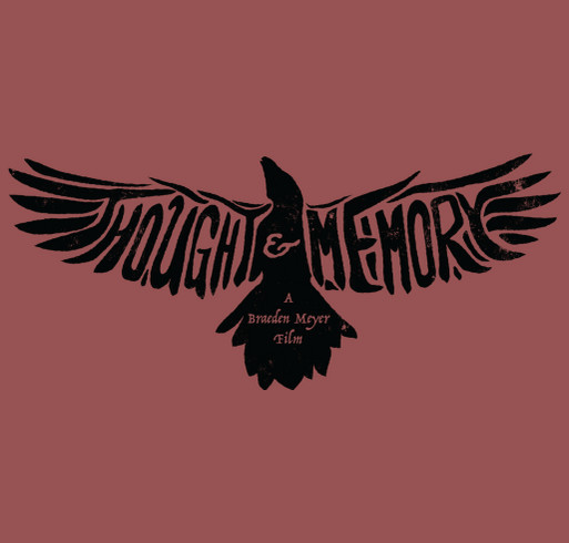 "Thought & Memory" - documentary film in progress shirt design - zoomed