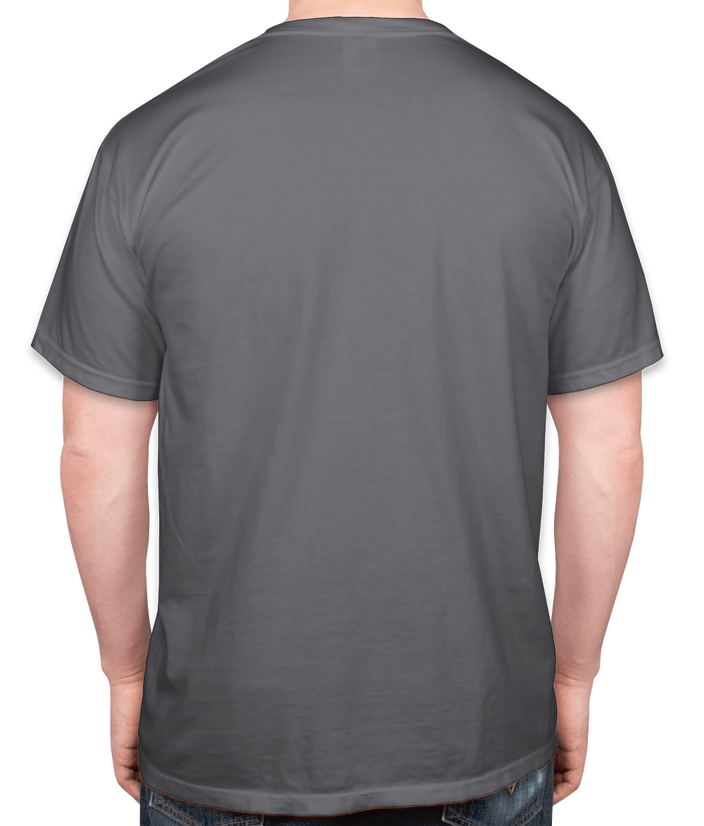"Thought & Memory" - documentary film in progress Fundraiser - unisex shirt design - back