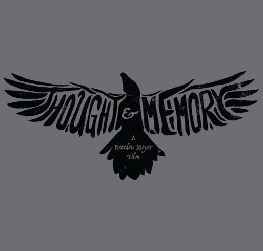 "Thought & Memory" - documentary film in progress shirt design - zoomed