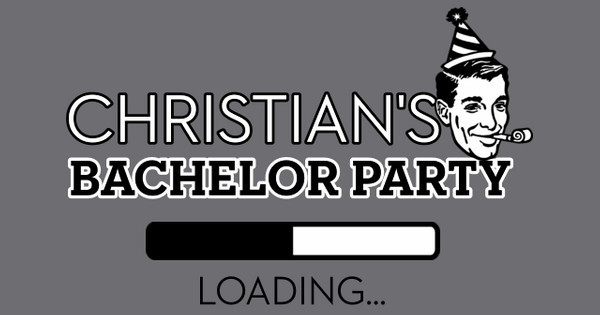 Zoomed in Design Idea Number 53845: Bachelor Party Loading