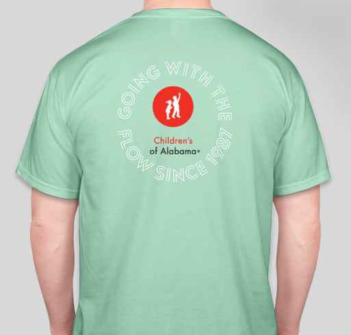 Children's of Alabama ECMO T-shirts Fundraiser - unisex shirt design - back