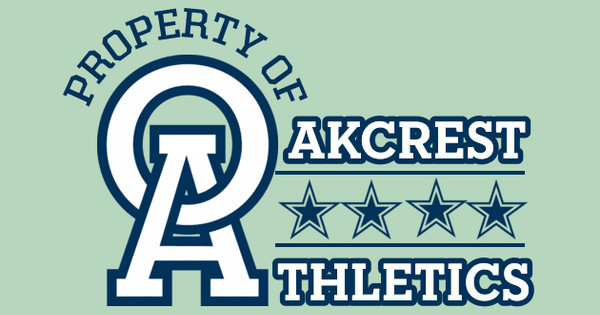 Zoomed in Design Idea Number 45912: Oakcrest Athletics