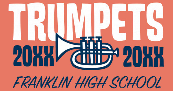 Zoomed in Design Idea Number 36569: Trumpets FHS