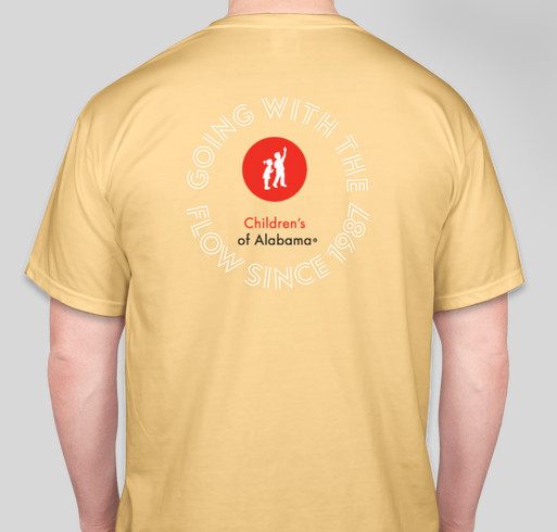 Children's of Alabama ECMO T-shirts Fundraiser - unisex shirt design - back