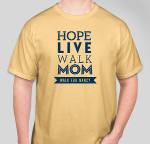 Thumbnail for Design Idea Number 53235: Hope Live Walk Mom