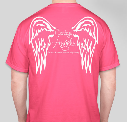 Charley's Angels Fundraiser - unisex shirt design - back