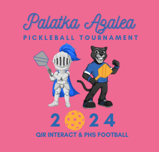 Palatka Azalea Pickleball Tournament 2024 shirt design - zoomed