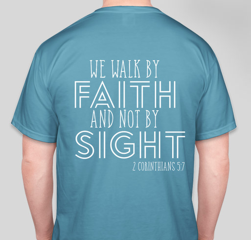 Catholic Campus Ministry Funds for Faith Fundraiser - unisex shirt design - back