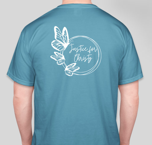 Justice for Christy Fundraiser - unisex shirt design - back