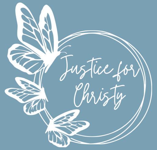 Justice for Christy shirt design - zoomed
