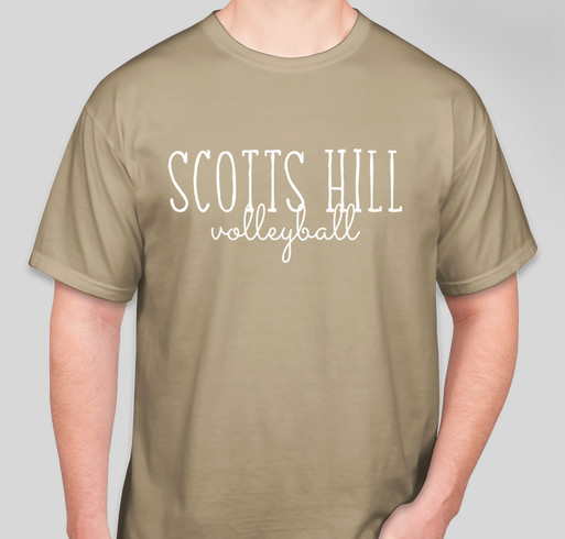 Scotts Hill High School Volleyball Fundraiser Fundraiser - unisex shirt design - front