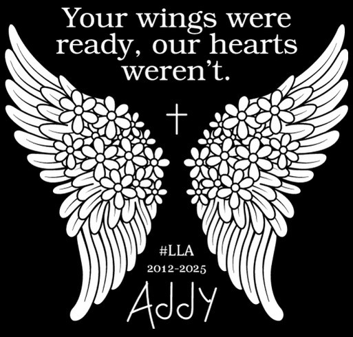 Celebrate Addy: Birthday Shirt Fundraiser shirt design - zoomed