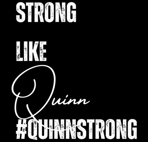 Quinn Strong shirt design - zoomed