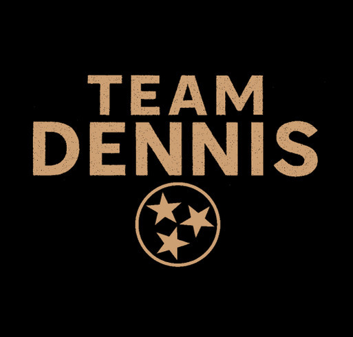 Team Dennis shirt design - zoomed