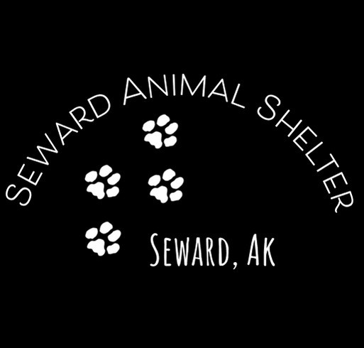 Seward Animal Shelter shirt design - zoomed