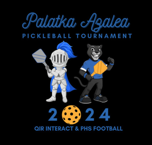 Palatka Azalea Pickleball Tournament 2024 shirt design - zoomed