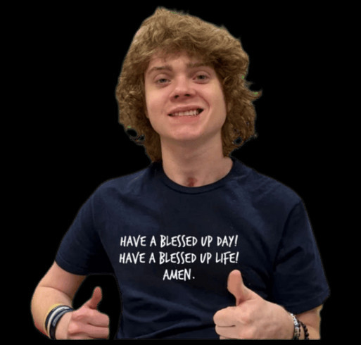 Blessed Up 1 shirt design - zoomed