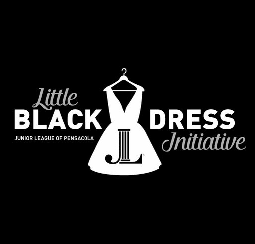 Junior League of Pensacola: Little Black Dress Initiative 2020 shirt design - zoomed