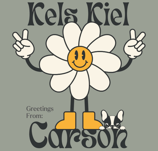 kels is headed to CARSON! shirt design - zoomed