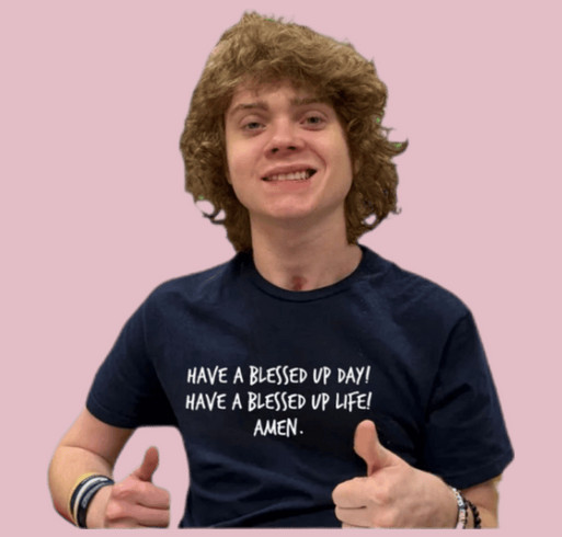 Blessed Up 1 shirt design - zoomed