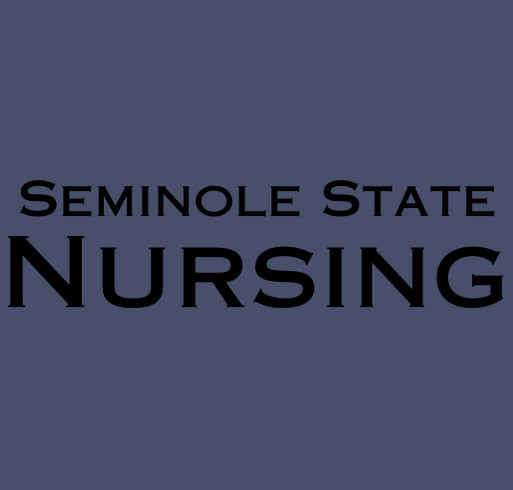 SSC School of Nursing Faculty shirt design - zoomed