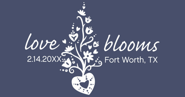 Zoomed in Design Idea Number 54085: Love Blooms