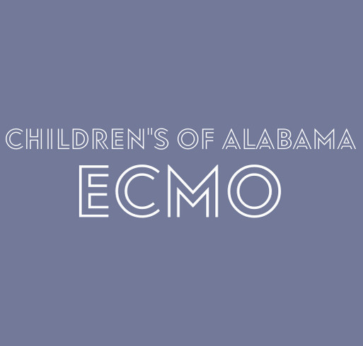 Children's of Alabama ECMO T-shirts shirt design - zoomed