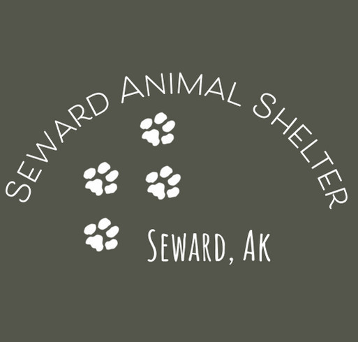 Seward Animal Shelter shirt design - zoomed