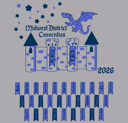 2026 Midwest District Convention Shirt shirt design - zoomed