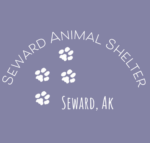 Seward Animal Shelter shirt design - zoomed