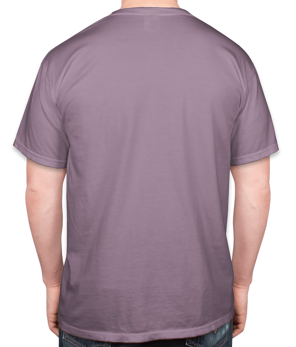 "Thought & Memory" - documentary film in progress Fundraiser - unisex shirt design - back