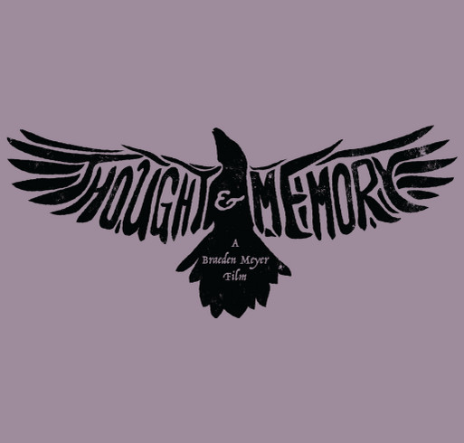 "Thought & Memory" - documentary film in progress shirt design - zoomed