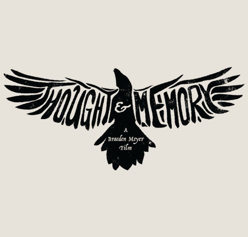 "Thought & Memory" - documentary film in progress shirt design - zoomed