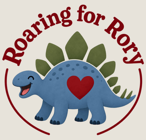 Roaring for Rory! shirt design - zoomed