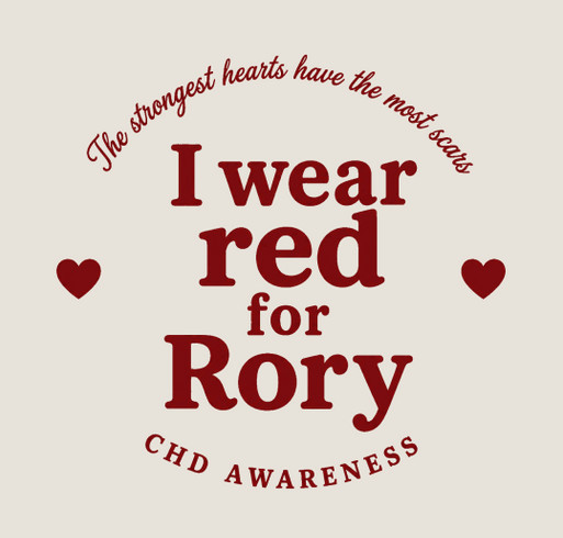 Roaring for Rory! shirt design - zoomed